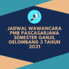 Jadwal Wawancara Penerimaan Mahasiswa Baru Pascasarjana Unand Semester Ganjil Gelombang 3 Tahun 2021