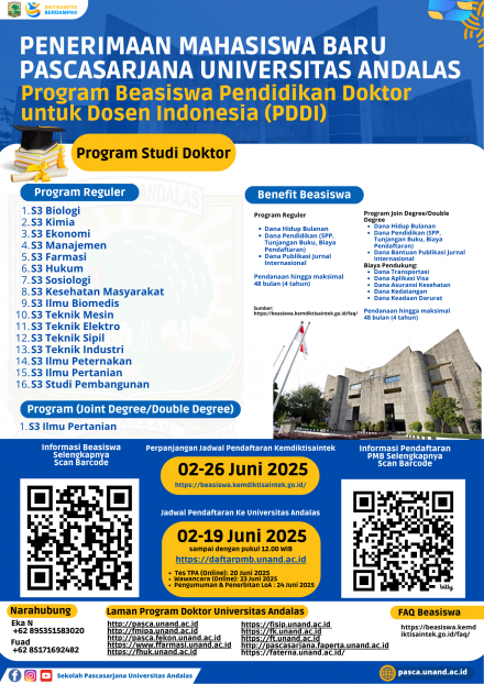 Perpanjangan Beasiswa Program Doktor untuk Dosen Indonesia Tahun 2025